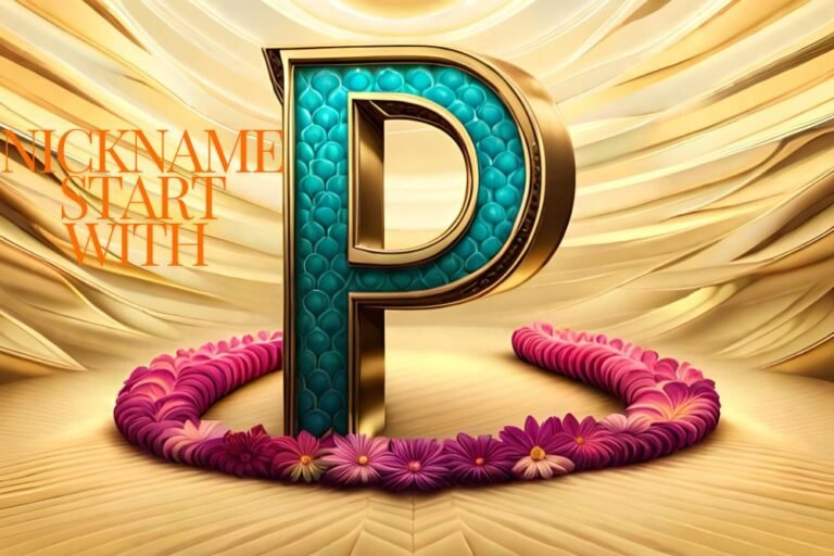 Nickname Start with P